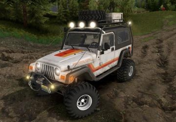 Мод Jeep Wrangler Rubicon версия 1.0 для SpinTires (v1.7.1)
