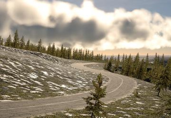 Карта «The Ural Pass» версия 0.1 для BeamNG.drive (v0.39.x)