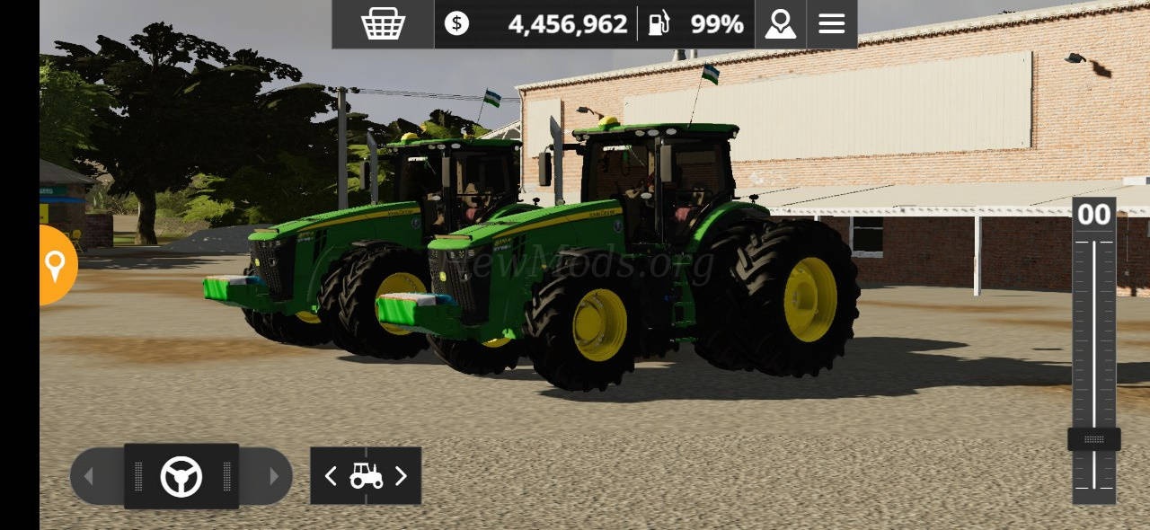 Мод JD 8370R BR версия 02.03.24 для Farming Simulator 20