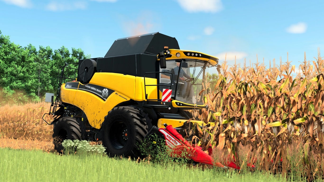 МОД New Holland CR9.90 v1.0.0.0 (1.21.x) ДЛЯ FARMING SIMULATOR 2025