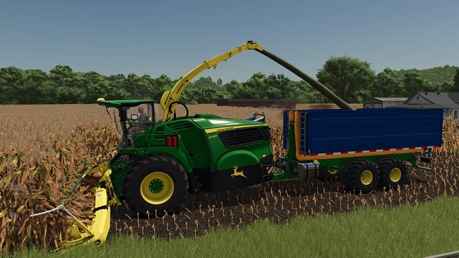 МОД John Deere 9000 Container Carrier v1.0.0.0 (1.21.x) ДЛЯ FARMING SIMULATOR 2025