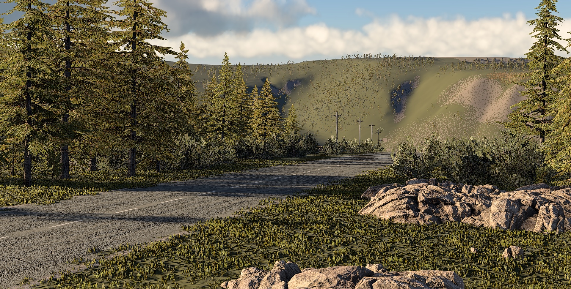 МОД Карта The Ural Pass v0.1 (0.39.x) ДЛЯ BEAMNG.DRIVE