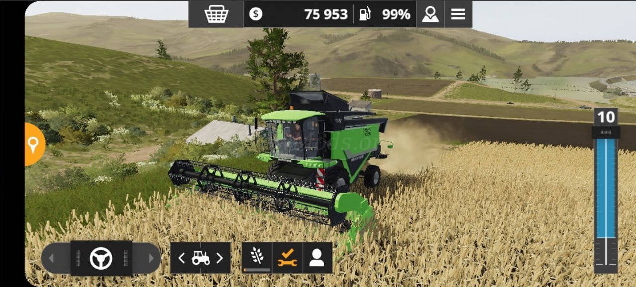 Мод Deutz-Fahr HTS 6095 версия 20.03.22 для Farming Simulator 20