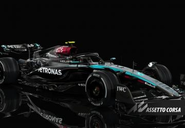 Мод F1 2024 Mercedes AMG W15 E Performance версия 1.1 для Assetto Corsa
