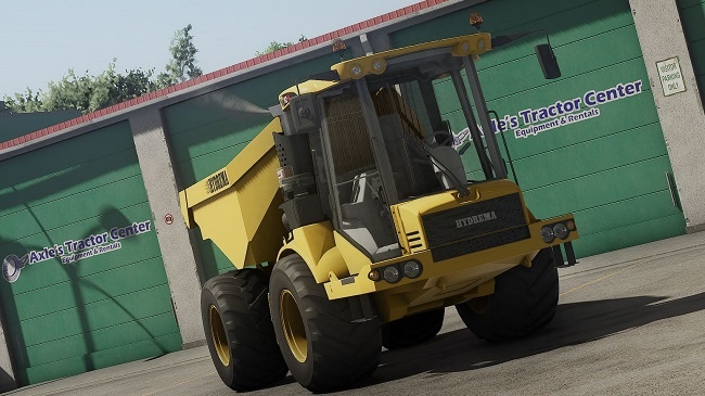 МОД Hydrema 912 Yellow Edition v1.0.0.0 (1.21.x) ДЛЯ FARMING SIMULATOR 2025