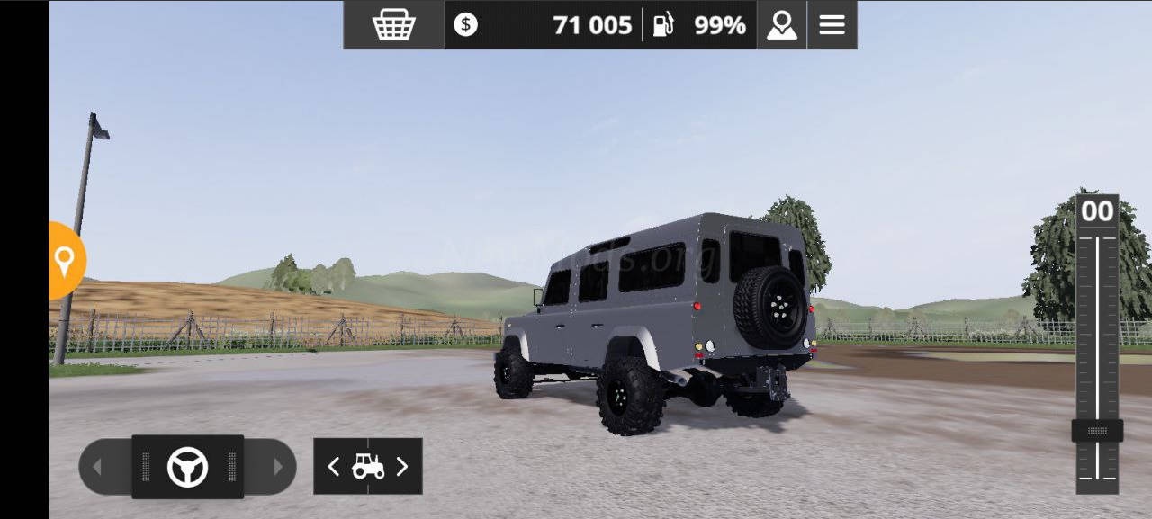 Мод Land Rover Defender 110 station wagon 2011 версия 03.02.24 для Farming Simulator 20