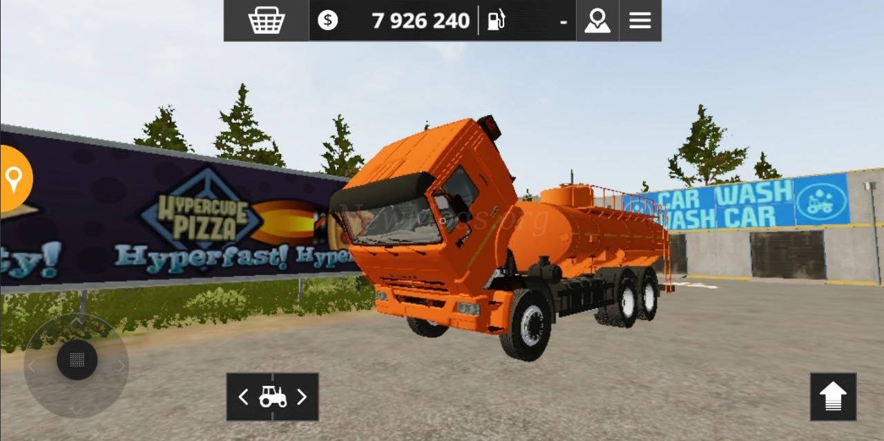 Мод KamAZ 65115 Benzovoz версия 02.07.21 для Farming Simulator 20