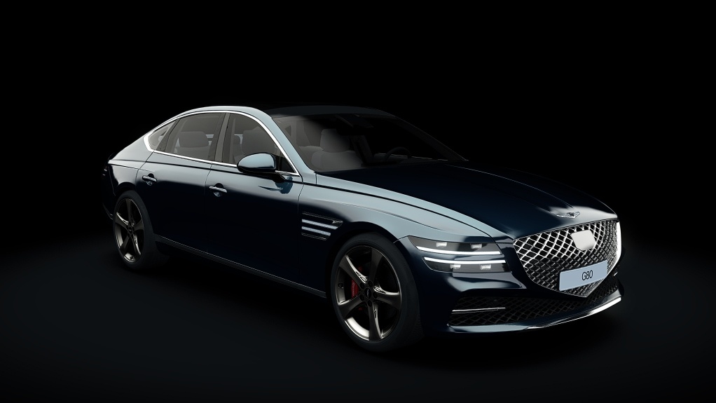 Мод Hyundai Genesis G80 2021 v1.0.1 для Assetto Corsa