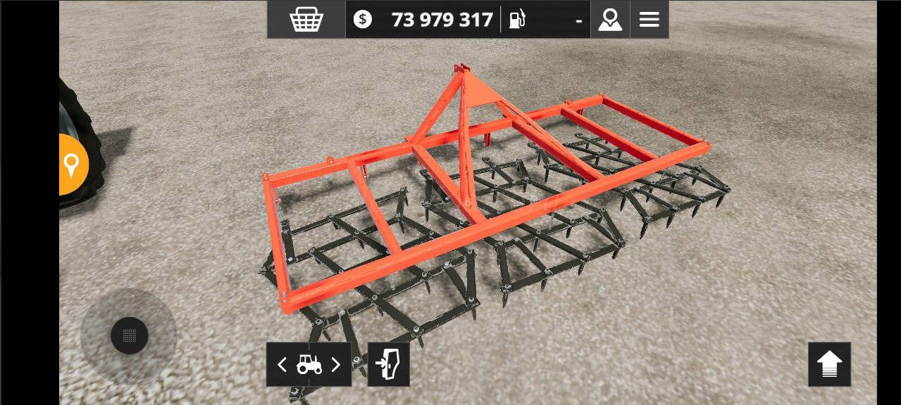 Мод Mounted Harrow версия 20.06.22 для Farming Simulator 20