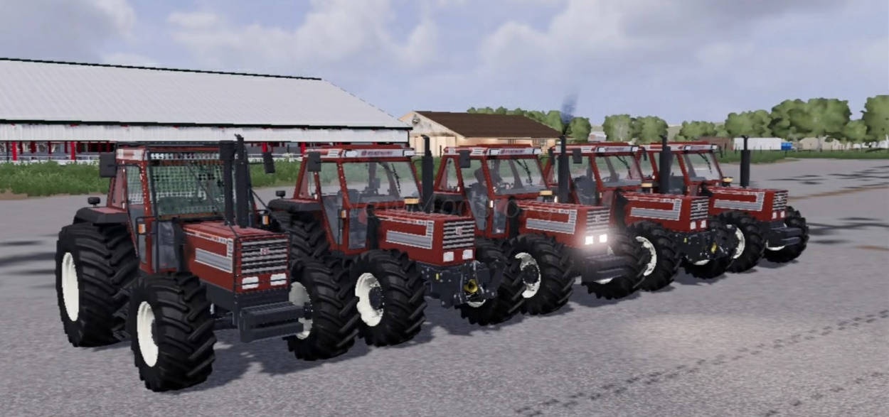 Мод Fiatagri 180-90 Várias configurações версия 18.12.23 для Farming Simulator 20