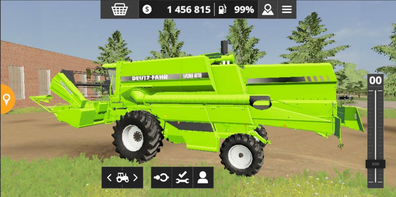 Мод Deutz-Fahr TopLiner 4075H версия 28.12.23 для Farming Simulator 20
