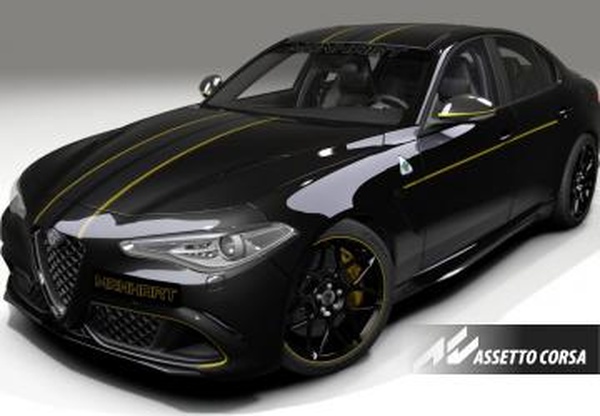 Мод Manhart QV 600 (Alfa Romeo Giulia QV) STAGE 3 BY AMED vV1.0 для Assetto Corsa