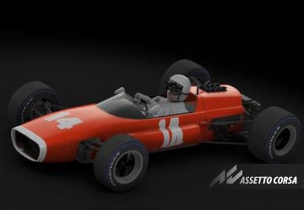 Мод Mclaren M4B BRM 2.1 V8 версия 20240108 для Assetto Corsa