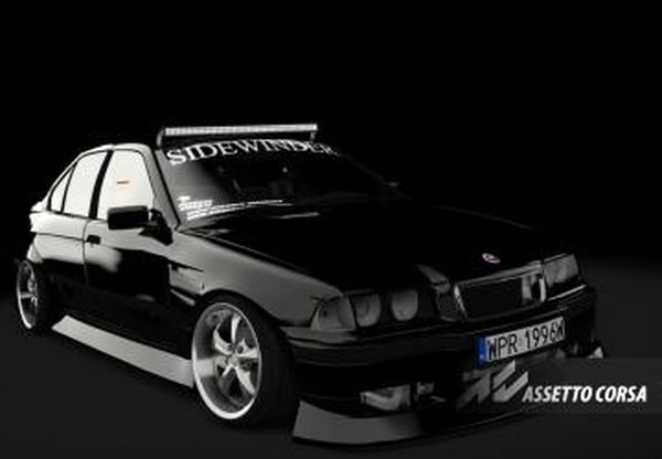 Мод BMW E36 320i версия 1.0 для Assetto Corsa