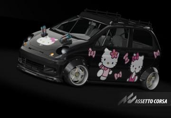 Мод DG Daewoo Matiz версия 0.9 для Assetto Corsa