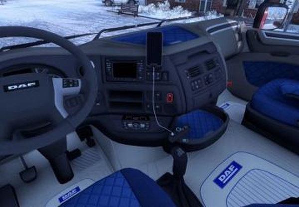 Мод Салон для DAF 106 версия 1.0 для Euro Truck Simulator 2 (v1.60)