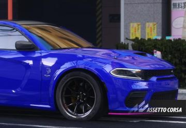 Мод Dodge Charger SRT King Daytona SWRVN версия 4.00 для Assetto Corsa