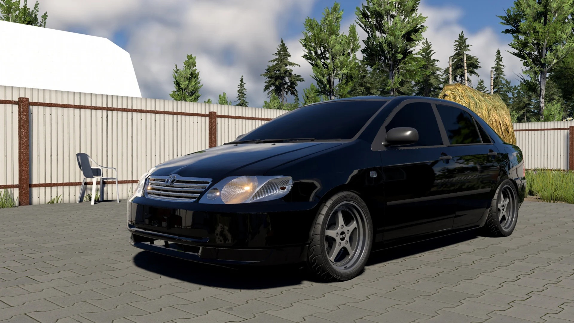 МОД Toyota Corolla 2003-2006 v1.0 (0.39.x) ДЛЯ BEAMNG.DRIVE