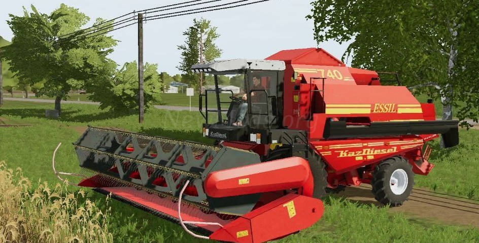 Мод Essil 740 Red версия 26.11.22 для Farming Simulator 20