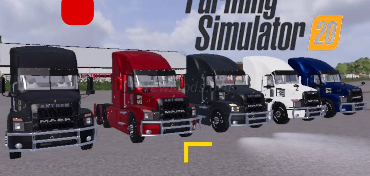 Мод Mack Anthem Pack версия 17.07.23 для Farming Simulator 20