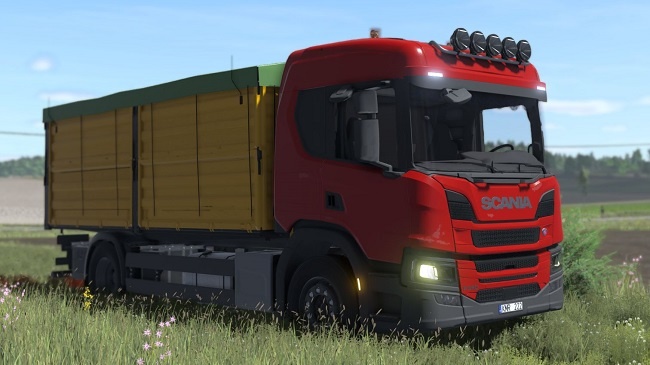 МОД Scania P220/360-7L/9L v1.3.0.0 (1.21.x) ДЛЯ FARMING SIMULATOR 2025