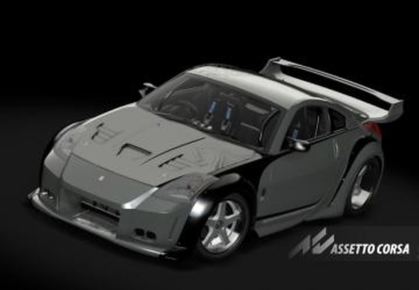 Мод Nissan 350Z Dk Fast and Furious Tokyo Drift v1.0 для Assetto Corsa