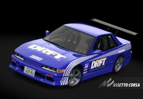 Мод Nissan Silvia S13  Fast and Furious Tokyo Drift Virgil v1.1 для Assetto Corsa