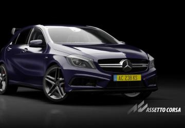 Мод Mercedes-Benz A45 AMG AWD STAGE 3 BY AMED v1.0 для Assetto Corsa