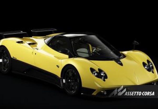 Мод 2007 Pagani Zonda F Clubsport - Split Wing v1.0 для Assetto Corsa
