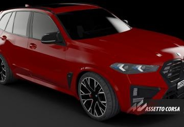 Мод BMW X5M F95 Competition 2023 версия 1.0 для Assetto Corsa