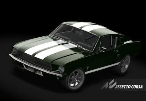 Мод Ford Mustang 1967 Fast and Furious Tokyo Drift v1.0 для Assetto Corsa