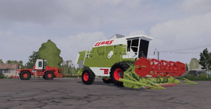 Мод Claas Dominator 106 Tinted версия 22.10.23 для Farming Simulator 20