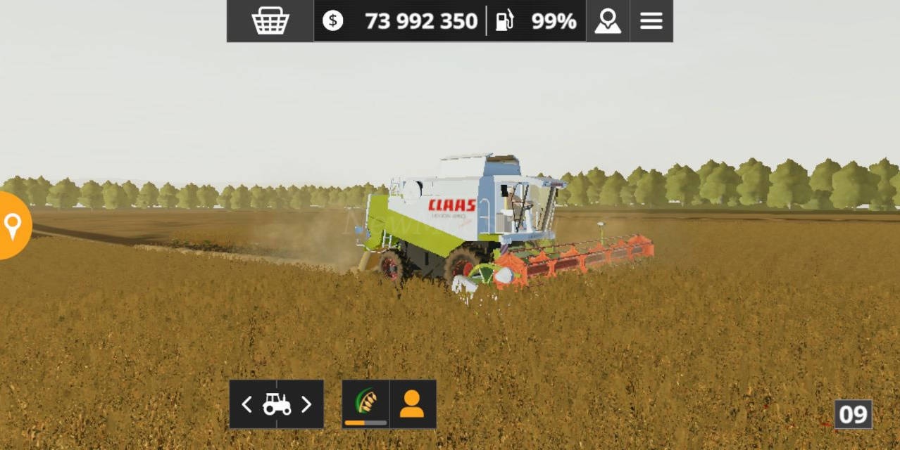 Мод Claas Lexion 460 2001 версия 07.10.23 для Farming Simulator 20
