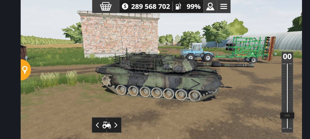 Мод Abrams Tank M1A1 версия 01.11.23 для Farming Simulator 20