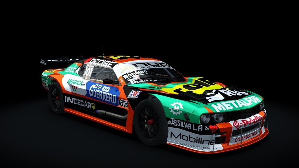 Мод Dodge Challenger TC 2026 v1.4 для Assetto Corsa