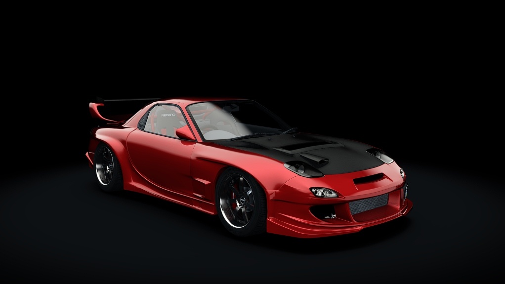 Мод Mazda RX-7 AbFlug v1.0.1 для Assetto Corsa