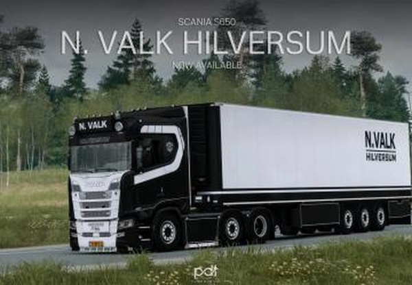 Мод Scania S650 N. Valk версия 1.0 для Euro Truck Simulator 2 (v1.60.x)