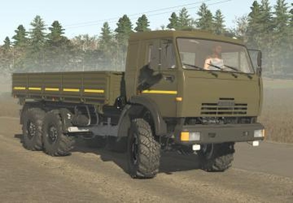 Мод КамАЗ 6x6 версия 1.0.2.5 для Farming Simulator 2025 (v1.21.x)