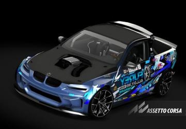 Мод BDP - BMW E92 V8 drift pickup версия 1.2 для Assetto Corsa