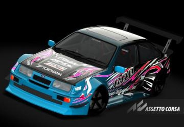 Мод BDP - Ford Sierra BDP edition V1.2 версия 1.0 для Assetto Corsa