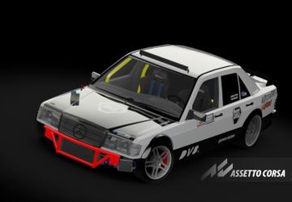 Мод BDP - MercedesBenz E190 by Pero Danilovic vV1.2 для Assetto Corsa