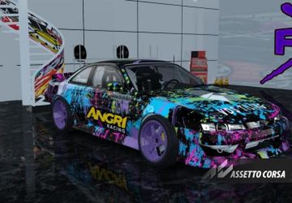 Мод BDP -Nissan S14 LS3 by Aleš Pogačar версия V1.2 для Assetto Corsa