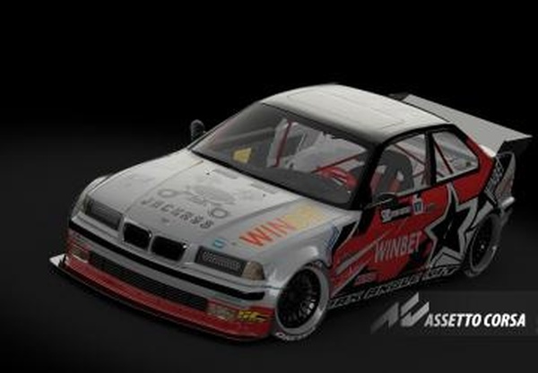 Мод BDP - BMW E36 V8 by Silvio Gotsev версия 1.2 для Assetto Corsa