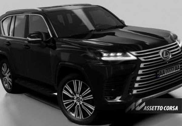 Мод Lexus LX500d версия 1.0 для Assetto Corsa