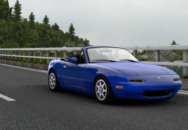 Мод Mazda MX-5 Miata версия 2.4 для American Truck Simulator (v1.60.x, 1.61.x)