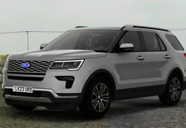 Мод Ford Explorer Platinum 2019 версия 2.1 для Euro Truck Simulator 2 (v1.60.x, 1.61.x)