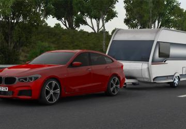 Мод BMW 6-Series GT G32 версия 2.4 для American Truck Simulator (v1.60.x, 1.61.x)