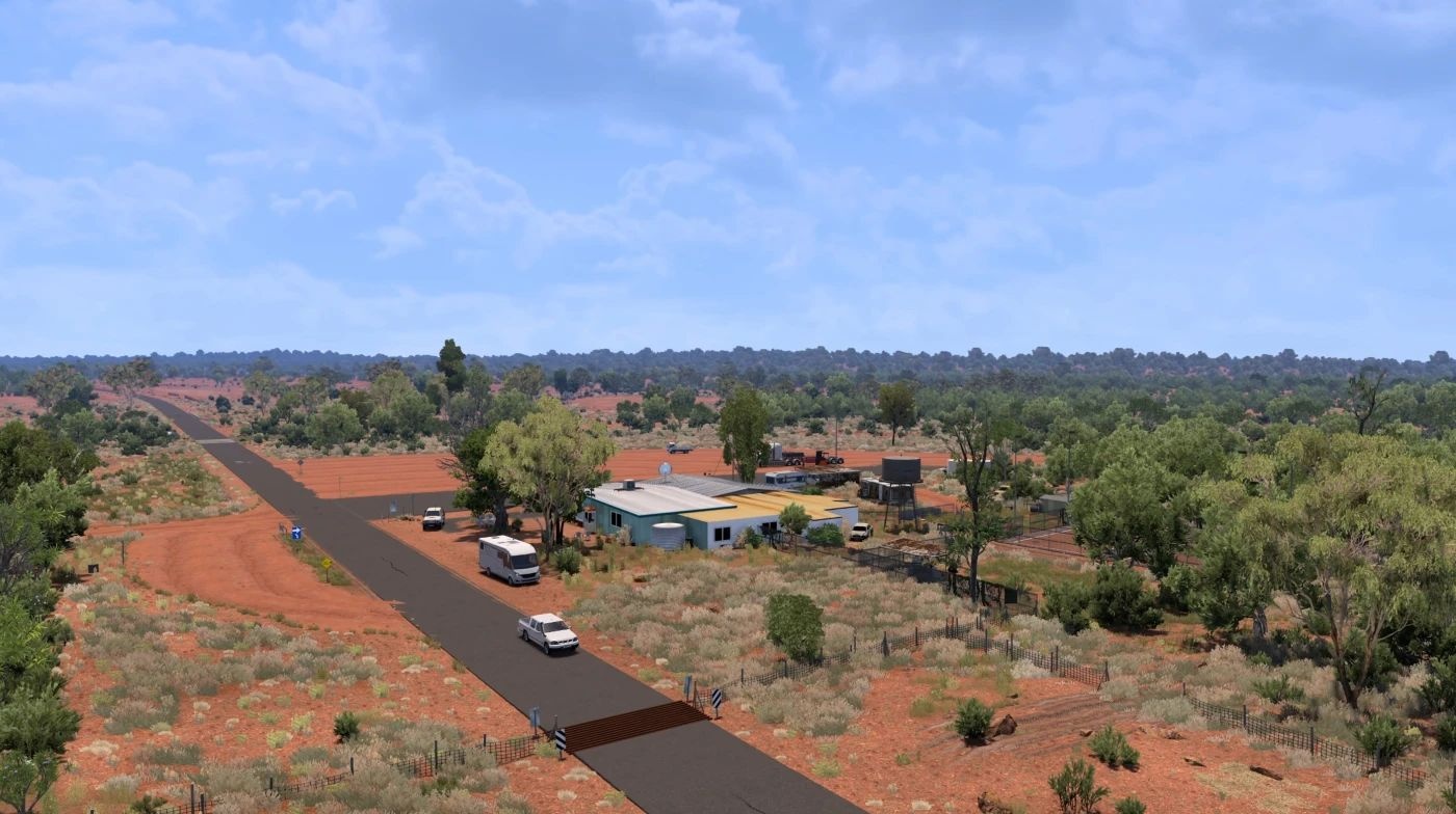 МОД The Land Down Under v1.0 ДЛЯ EURO TRUCK SIMULATOR 2