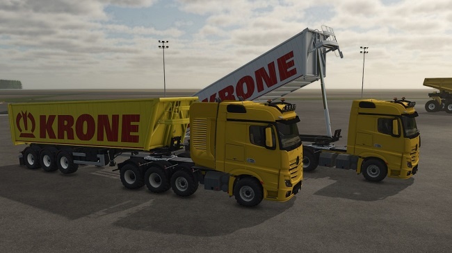 МОД Mercedes Benz Actros CAT v1.0.0.0 (1.21.x) ДЛЯ FARMING SIMULATOR 2025