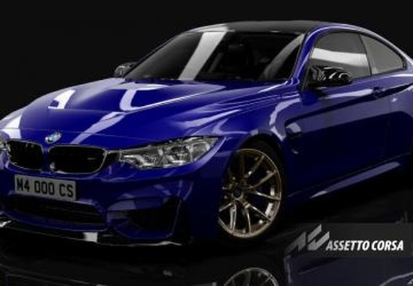 Мод BMW F82 M4 CS RHD версия v1.1 для Assetto Corsa
